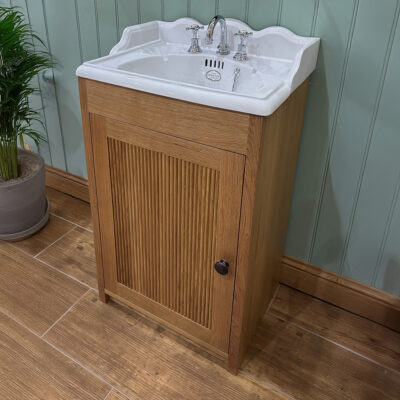 Marlborough Vanity Unit with Thomas Crapper Basin Set