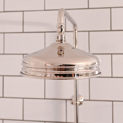 Thomas Crapper 1920 Exposed Thermostatic Shower Valve, Rigid Riser & Rose - Image 3
